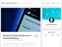 Tablet Screenshot of emerysteele.com